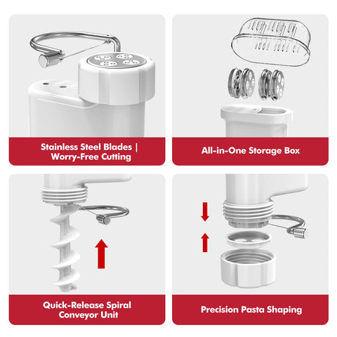 KassunKoch snap-lock tray keeps plates organized for easy cleanup and storage.