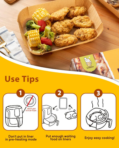 Katbite liner heat-safe up to 450°F for versatile cooking