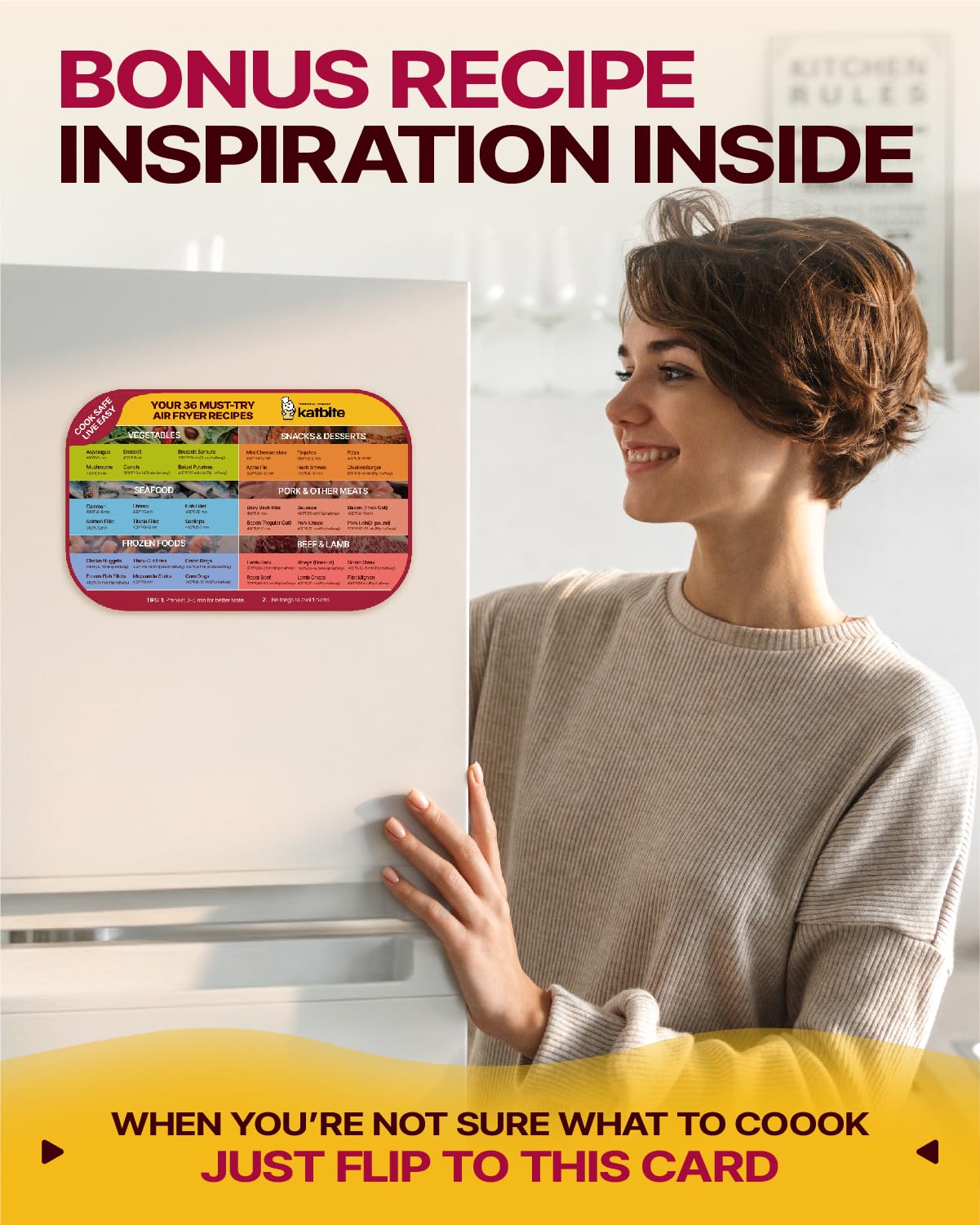 Katbite liners resist heat up to 428°F for safe cooking.