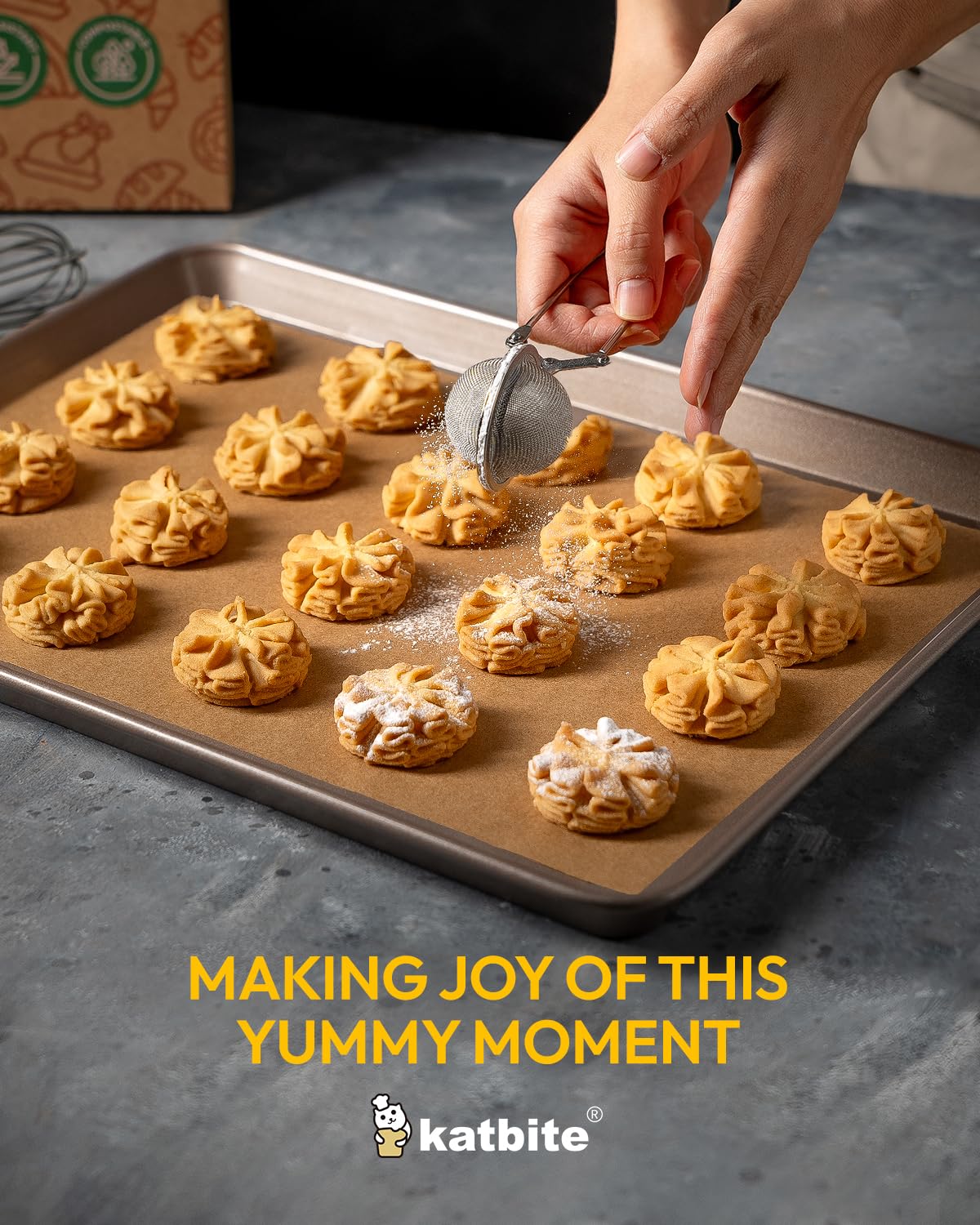 Katbite parchment sheets are durable and toxin-free for reliable kitchen use