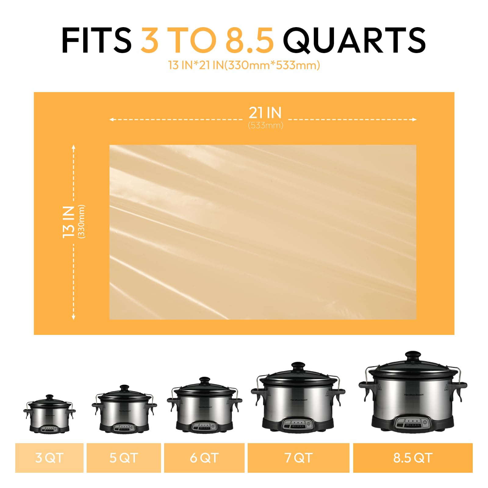 Katbite heavy-duty nylon liners demonstrate durability for slow cooking.