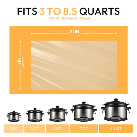 Katbite heavy-duty nylon liners demonstrate durability for slow cooking.