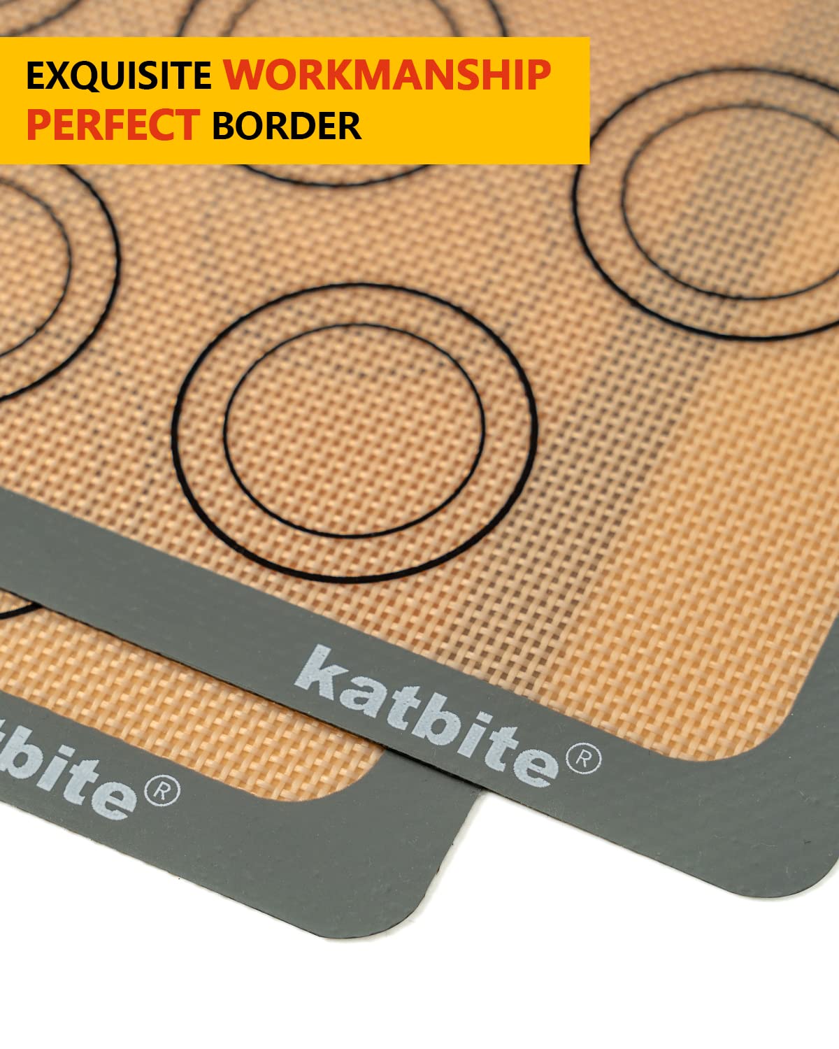 Katbite baking mat safe for oven, microwave, and dishwasher