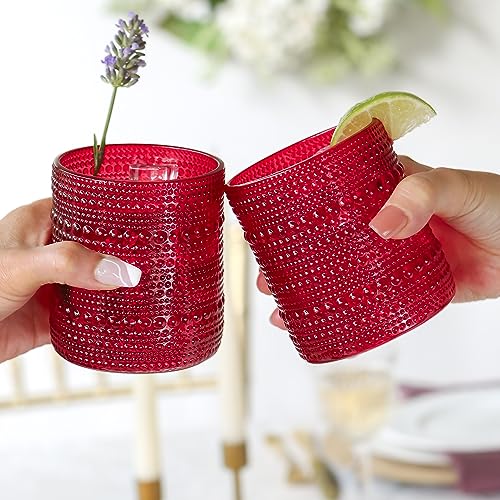 Kate Aspen 10oz lowball glasses ideal for bourbon or mocktails.