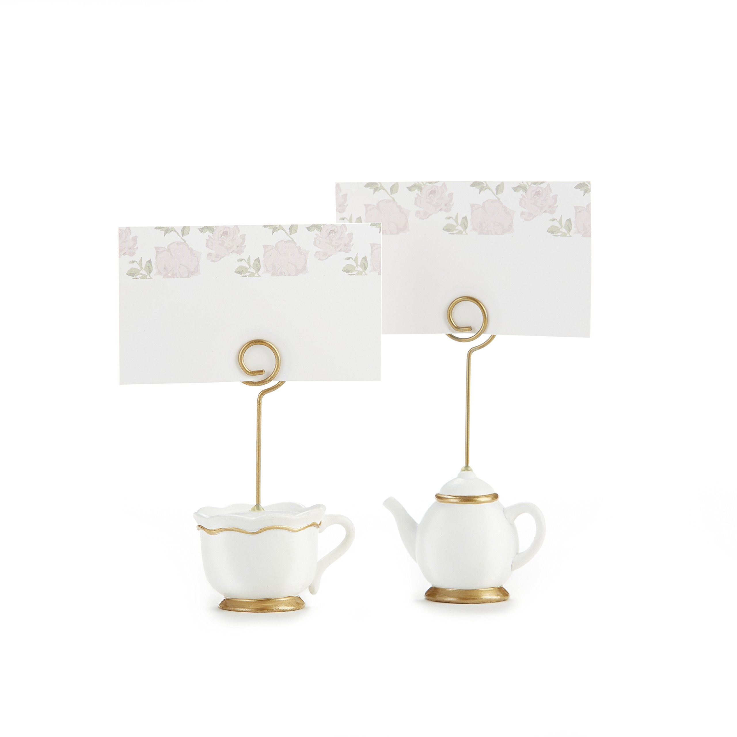 Kate Aspen Tea Time Whimsy teapot base for elegant place card display