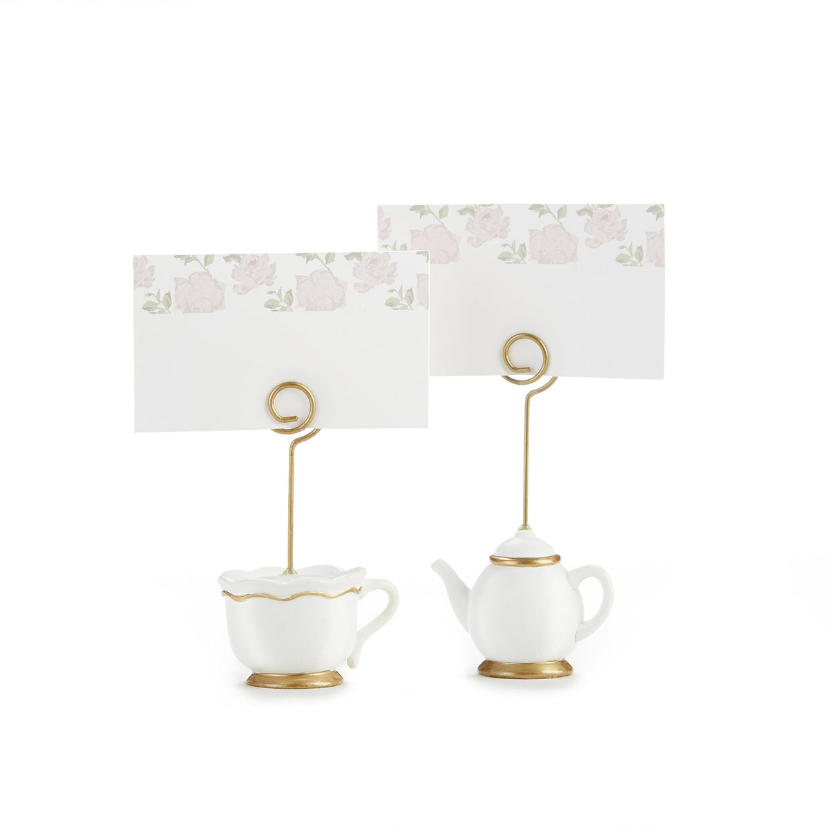 Kate Aspen Tea Time Whimsy teapot base for elegant place card display