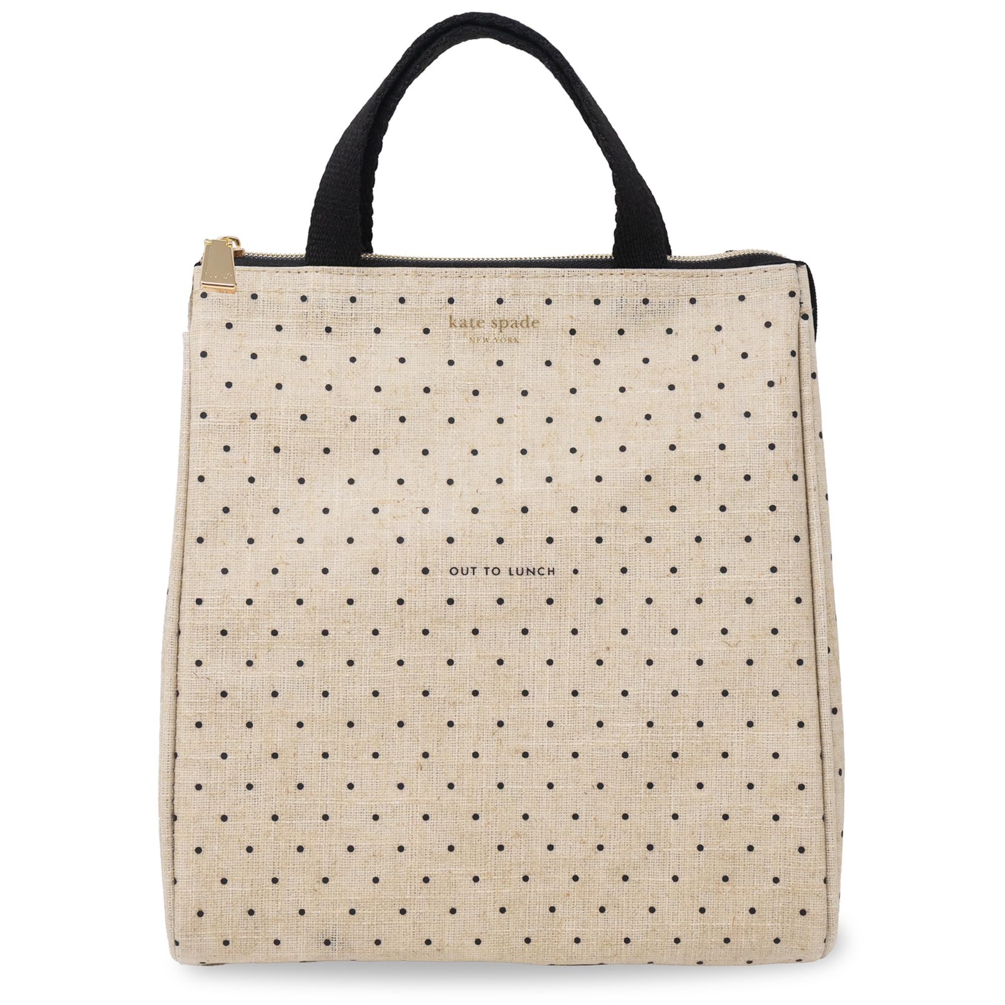 kate spade new york cute lunch bag for women, ideal daily lunches with chic carry