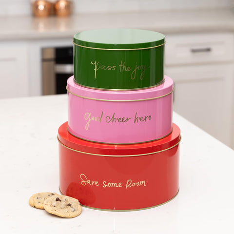 kate spade new york tins with festive designs add seasonal charm to kitchen