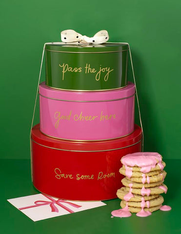kate spade new york large red tin perfect for gift packaging and storage