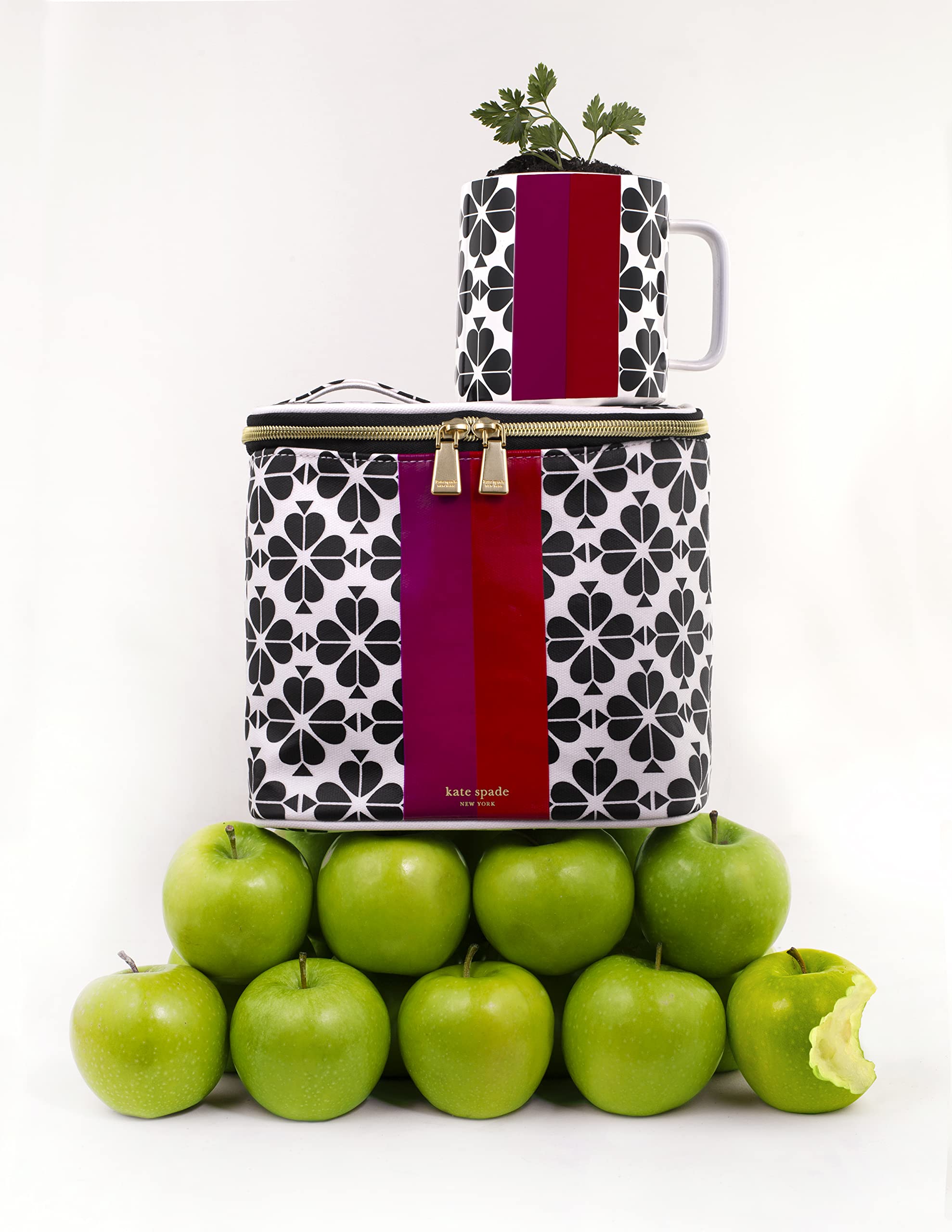 kate spade new york flat base design prevents tipping on counters
