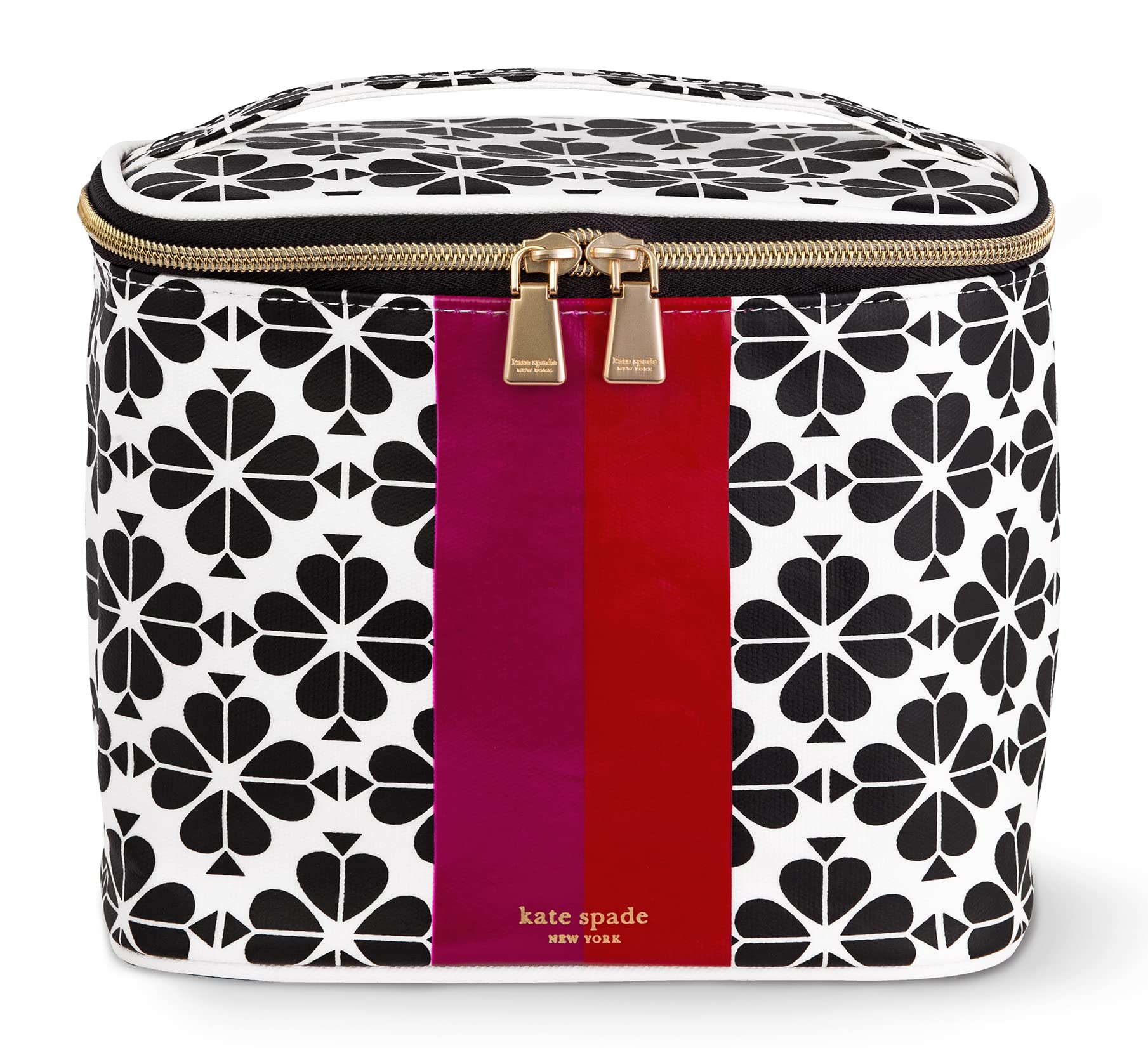 kate spade new york insulated lunch tote with floral stripe keeps meals fresh on the go