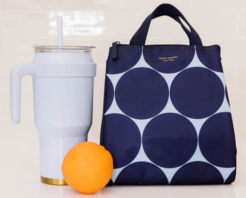 kate spade new york Joy Dot tote is travel-friendly for commuting, school, or day trips.