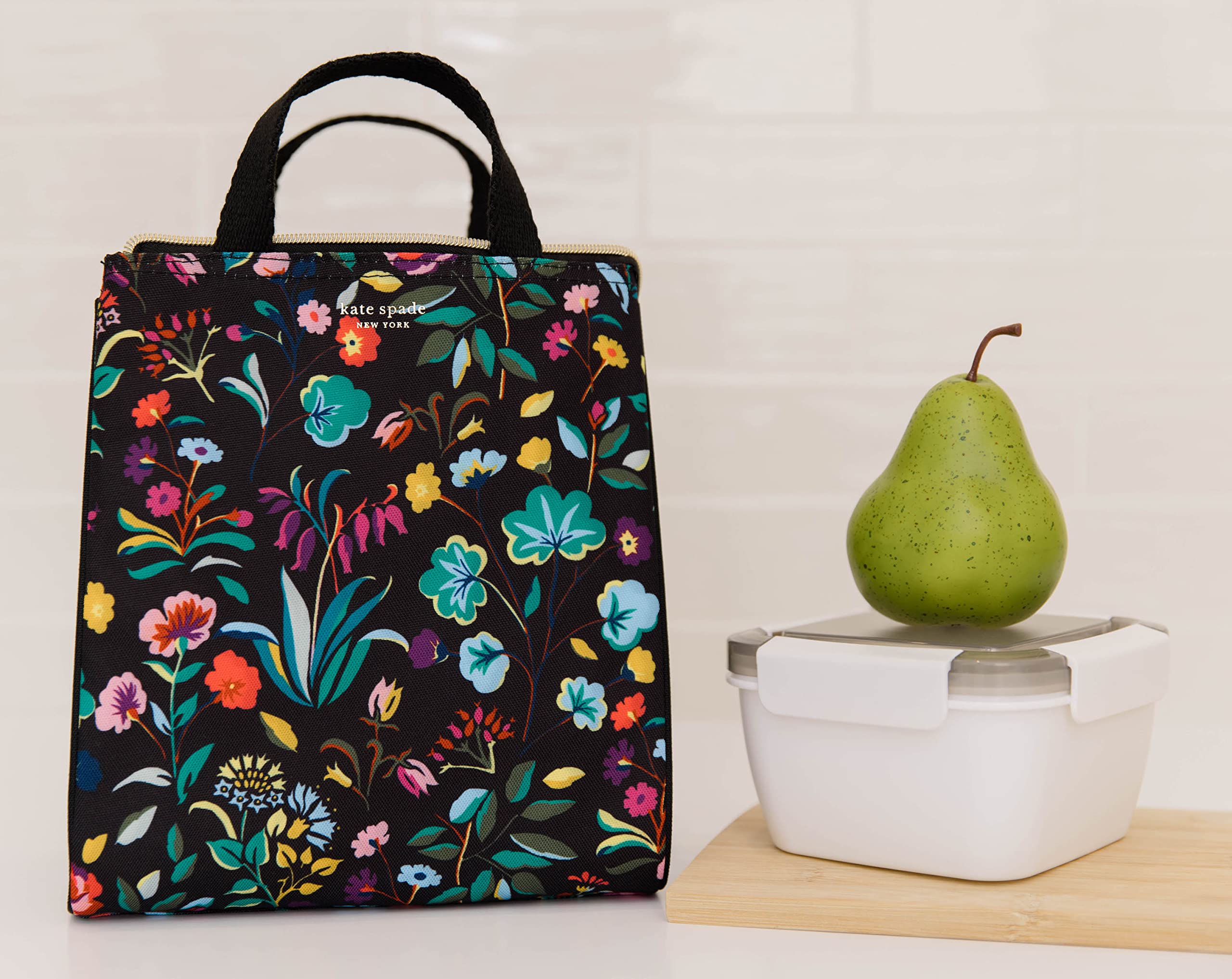 kate spade new york large capacity lunch tote for meals and snacks