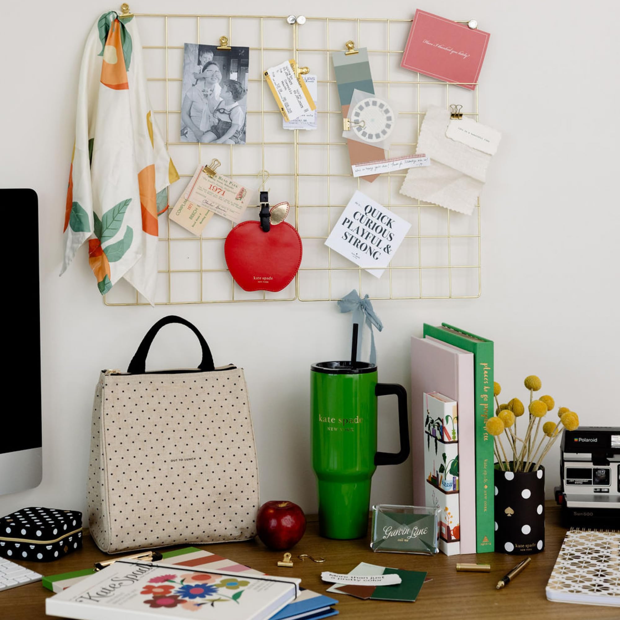 kate spade new york easy-clean interior, wipe-clean after meals for quick refresh