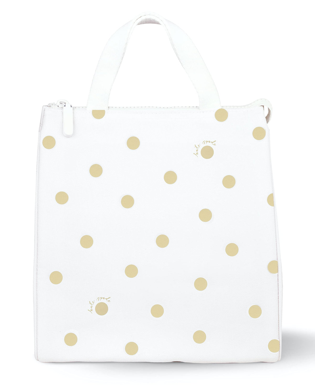 kate spade new york soft cooler lunch bag with zip closure keeps contents secure during commute