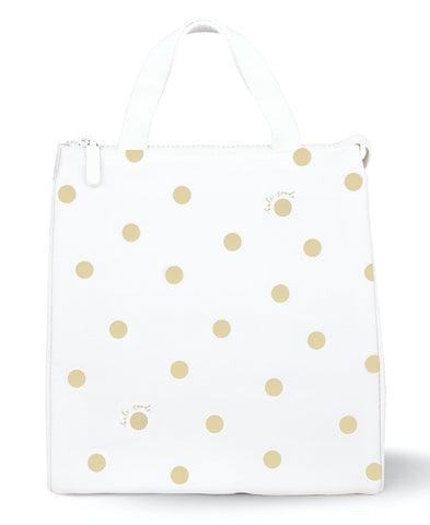 kate spade new york soft cooler lunch bag with zip closure keeps contents secure during commute