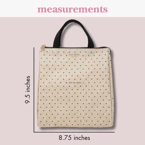 kate spade new york soft handles, structured base for upright standing and organization