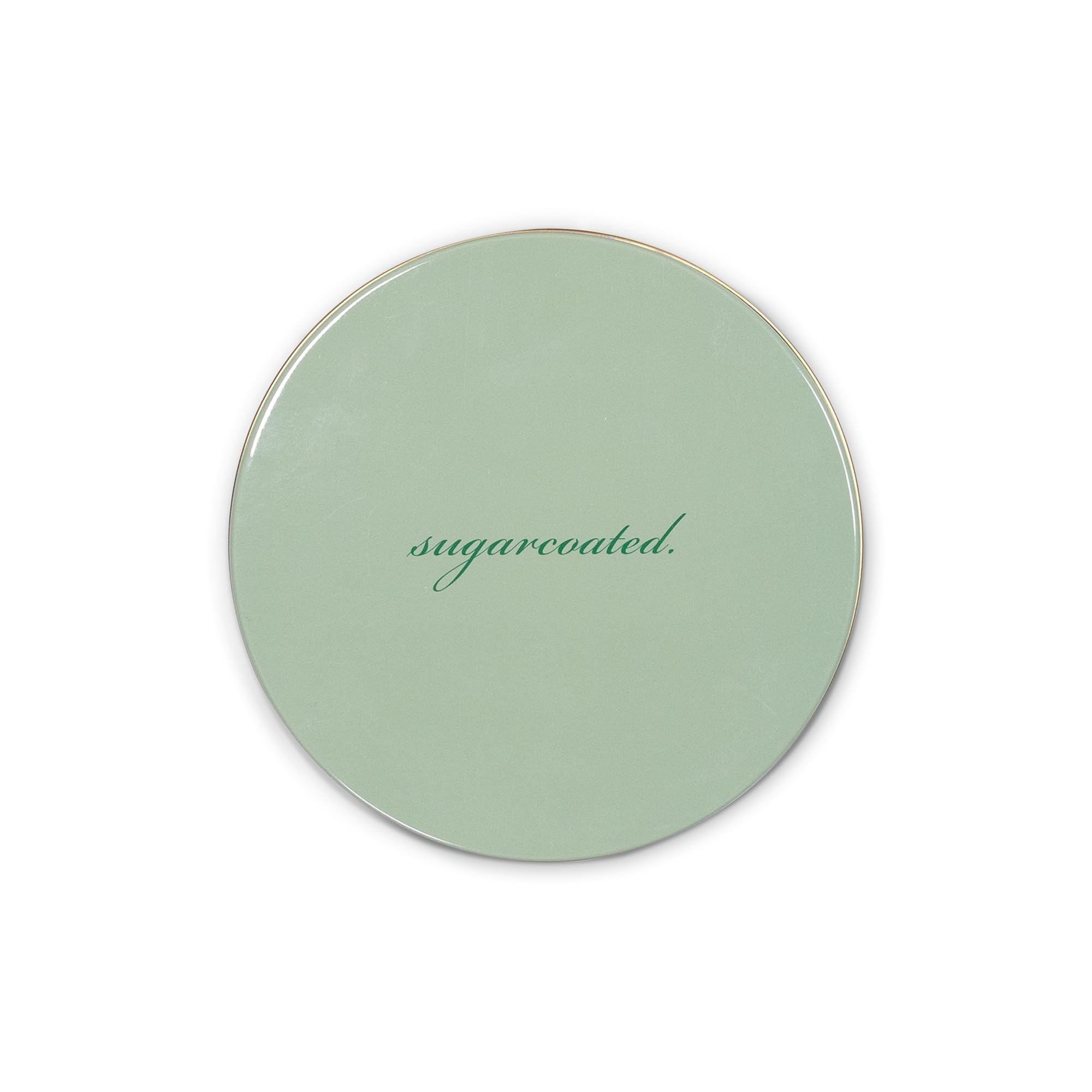 kate spade new york decorative tins with tight lids preserve freshness between uses.