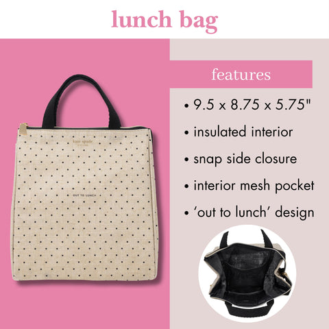 kate spade new york top zipper, secure transport for busy days