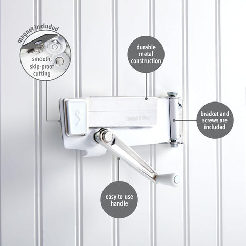 Katouigb Swing-A-Way integrated magnet lifts can lids safely.