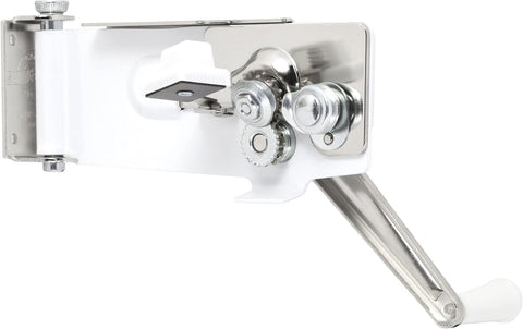 Katouigb Swing-A-Way wall-mount can opener saves drawer space and looks sleek.
