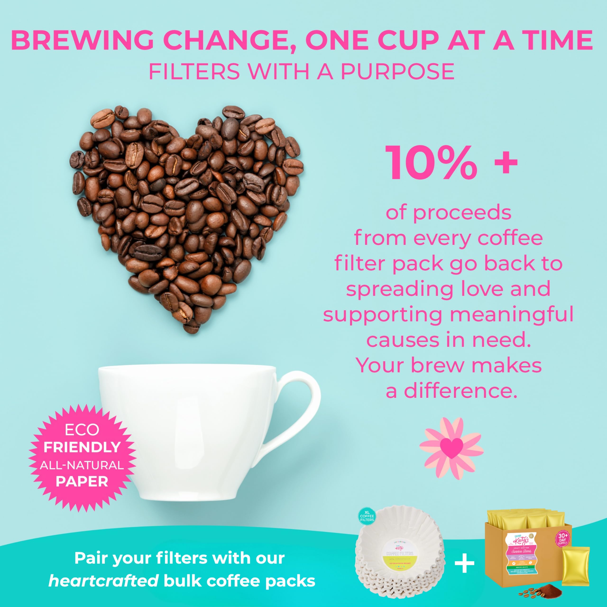 Katy’s Tampa-based, woman-owned brand backs 30+ years of coffee expertise.