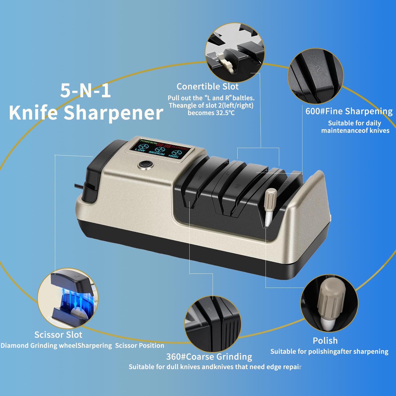 KAZRBEP bottom swarf plate keeps the counter clean during grinding and edge maintenance.