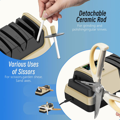 KAZRBEP removable ceramic polishing bar delivers smooth refinishing for shaped tools.