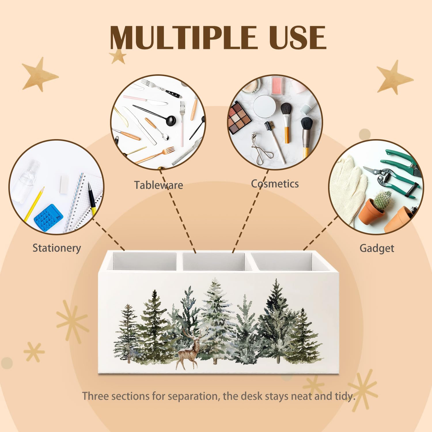 KBRCT kitchen counter organizer shown with utensils for easy reach
