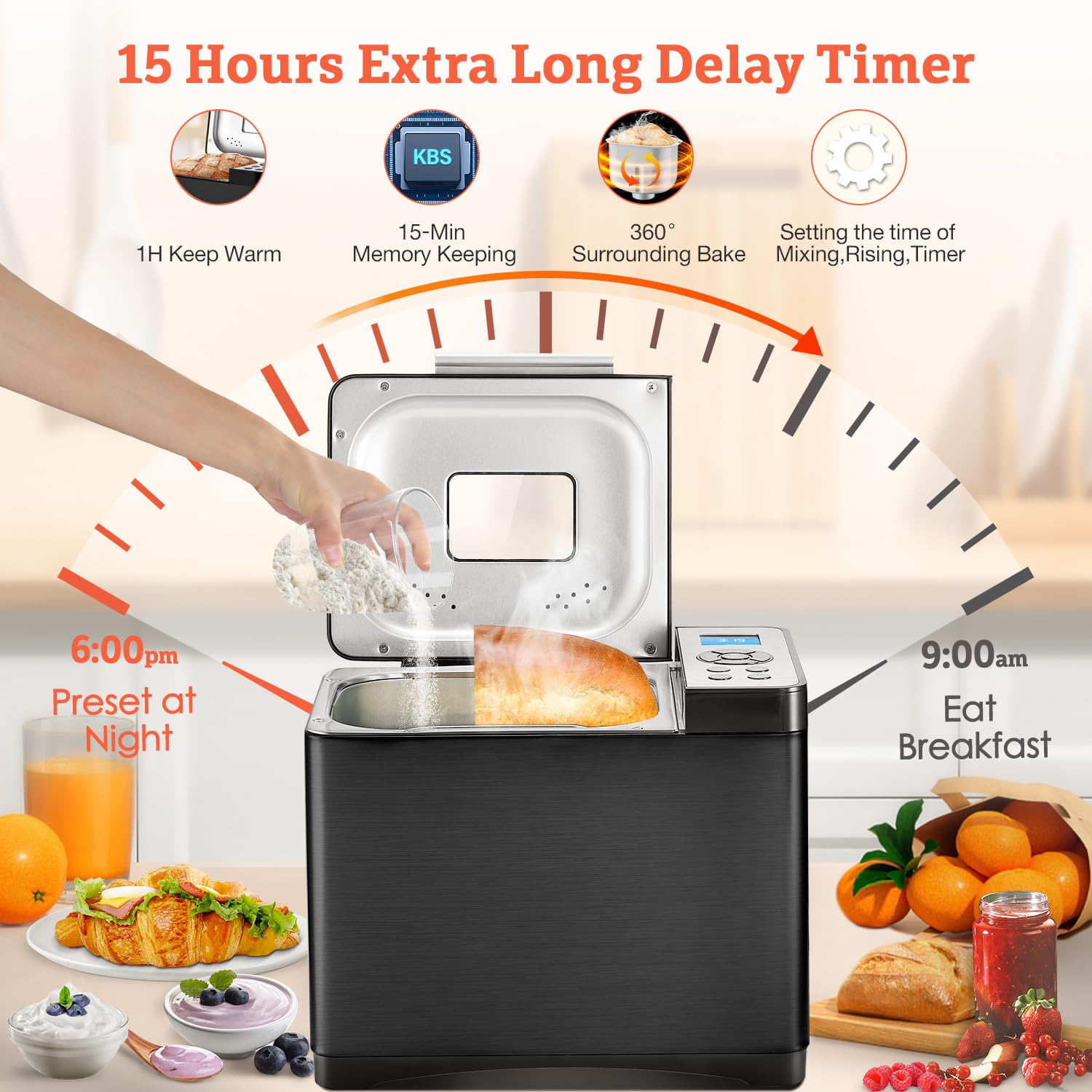 KBS 19-in-1 convection system for fast, even baking