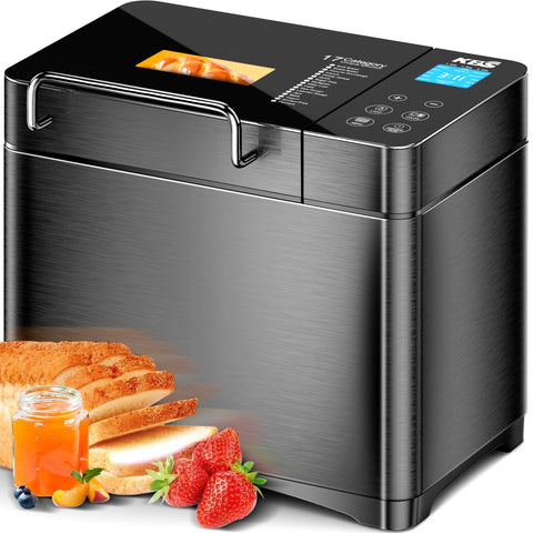KBS Premium Convection Bread Maker front view shows compact design for easy placement in small kitchens.