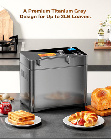 KBS Premium Convection Bread Maker loaf sizes option supports 1 lb, 1.5 lb, and 2 lb loaves.