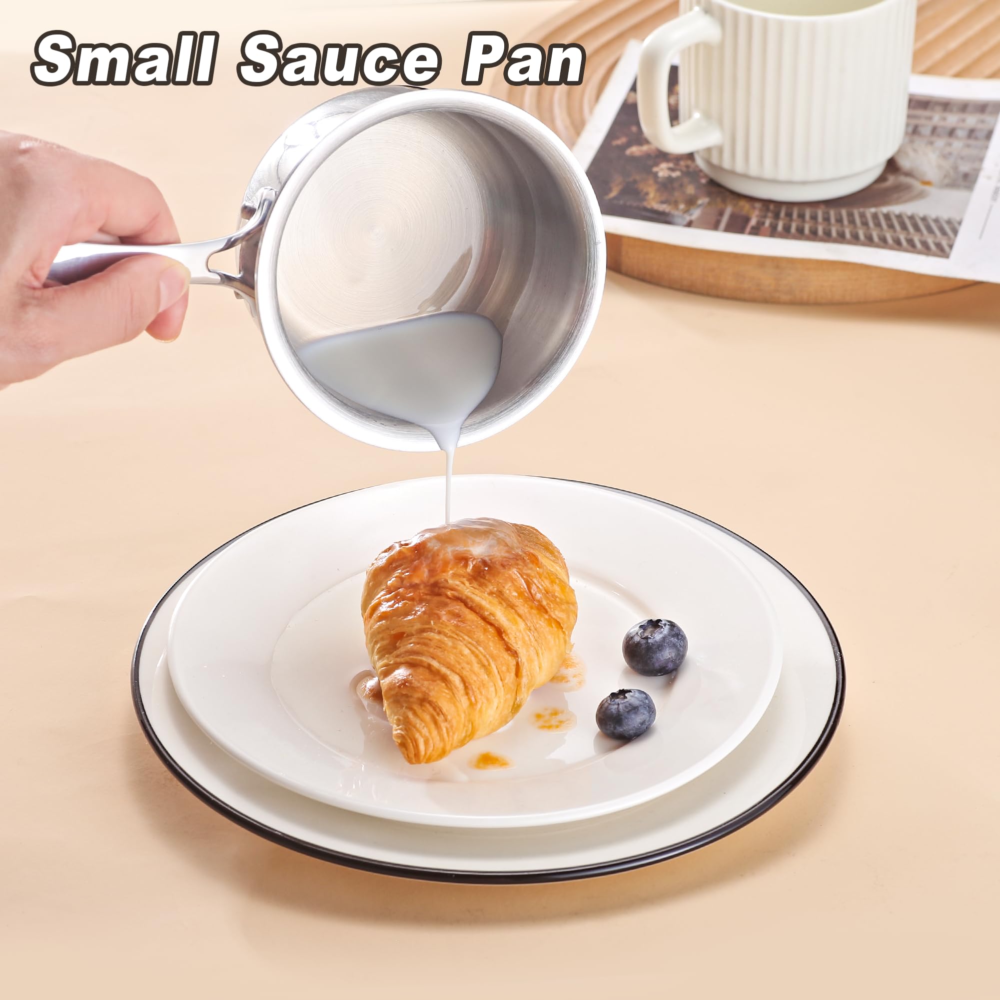 Seamless one-piece design of KC-Emier pan eases cleaning