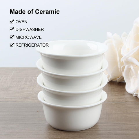 KCGANI ceramic bowl for seafood dips, perfect for crab and lobster.