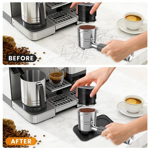 KCMOSGI tamping mat handle snaps securely to reduce shaking