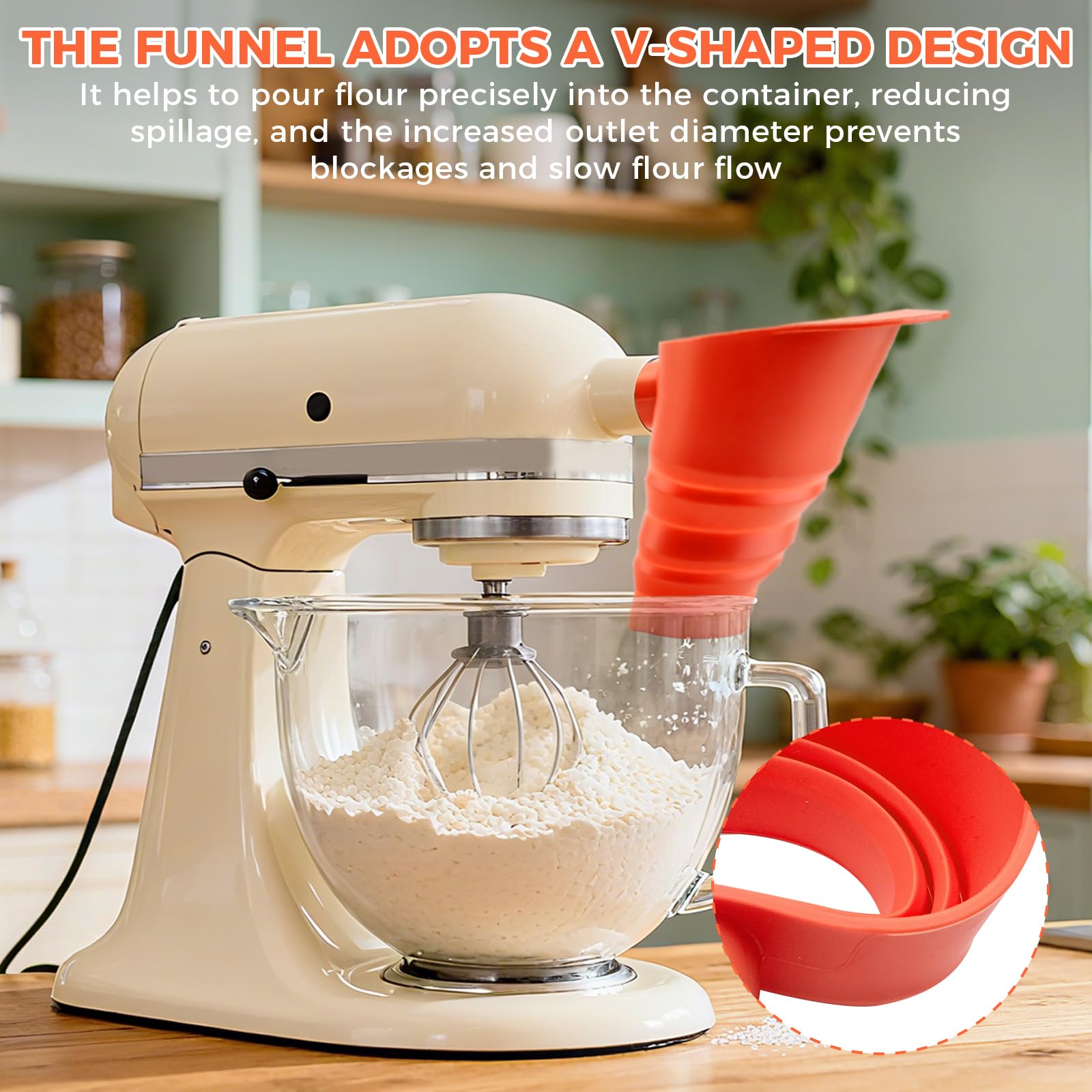 KCMOSGI silicone durable material withstands daily baking use