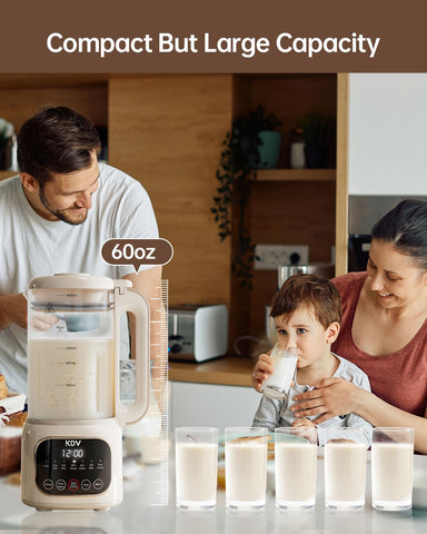 KDV 24-hour timer enables pre-set milk preparation