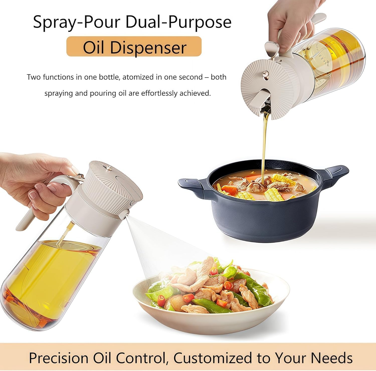 Keaixinyu drip-proof spout design keeps counters clean during use