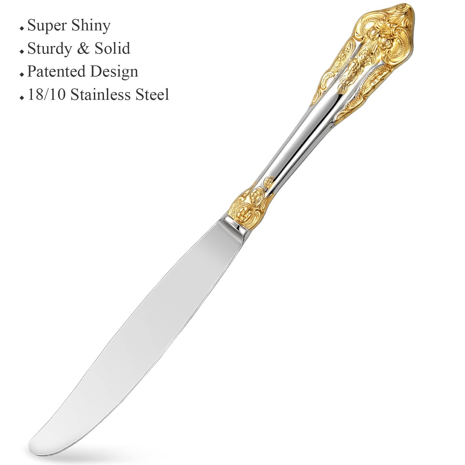 KEAWELL 18/10 stainless steel knife for durable daily dining use.