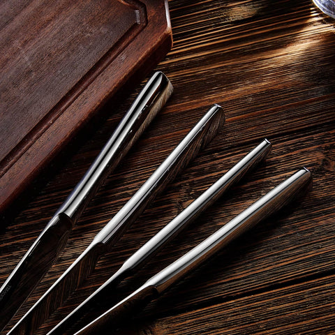 Keawell premium knives close-up blade highlighting stainless steel