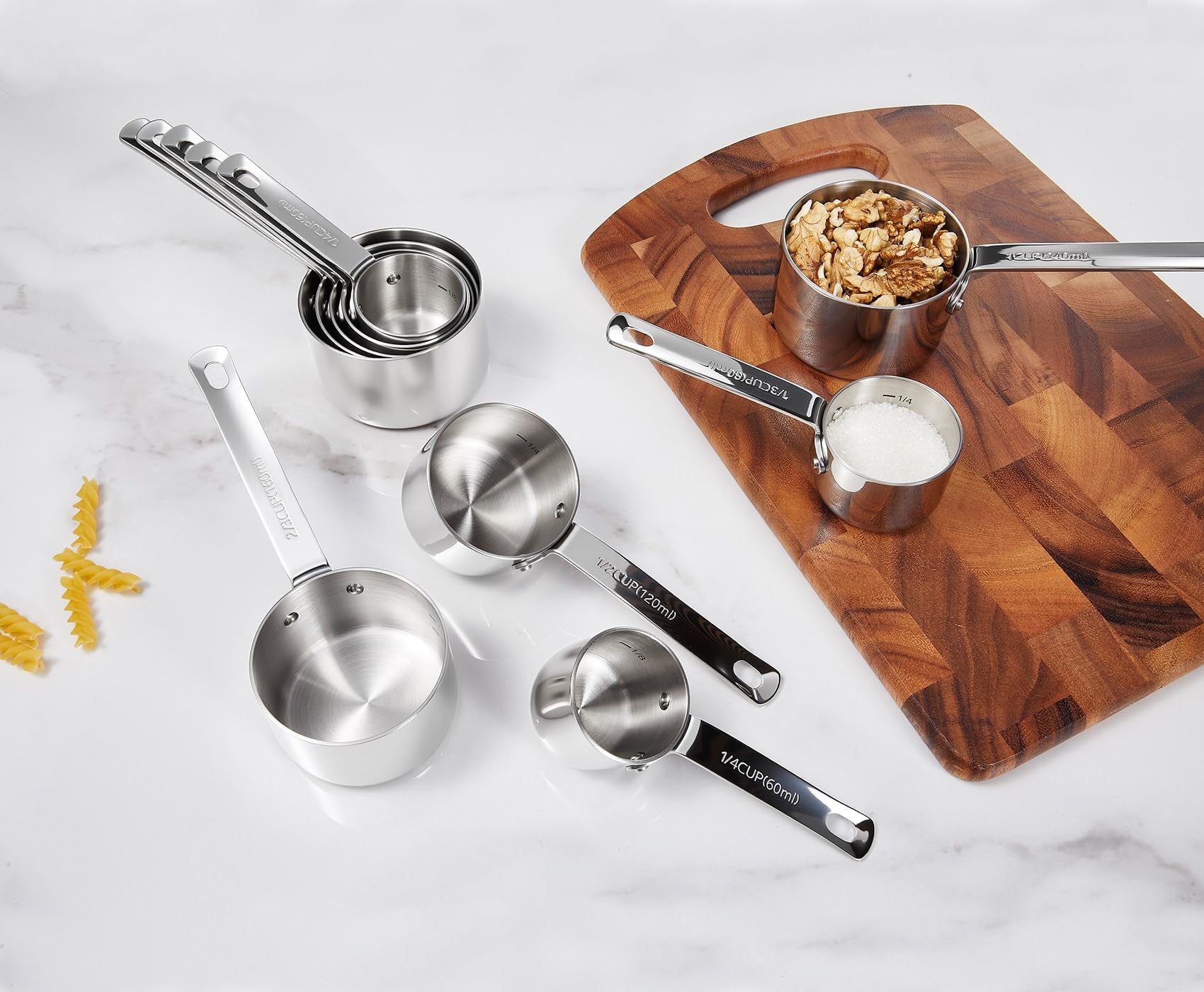 Keawell premium 1/3 cup measuring cup for accurate recipe scoops.