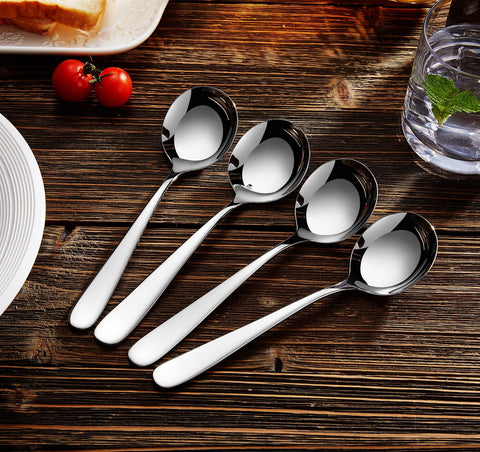 Close-up of KEAWELL Louise spoon bowl showing smooth finish