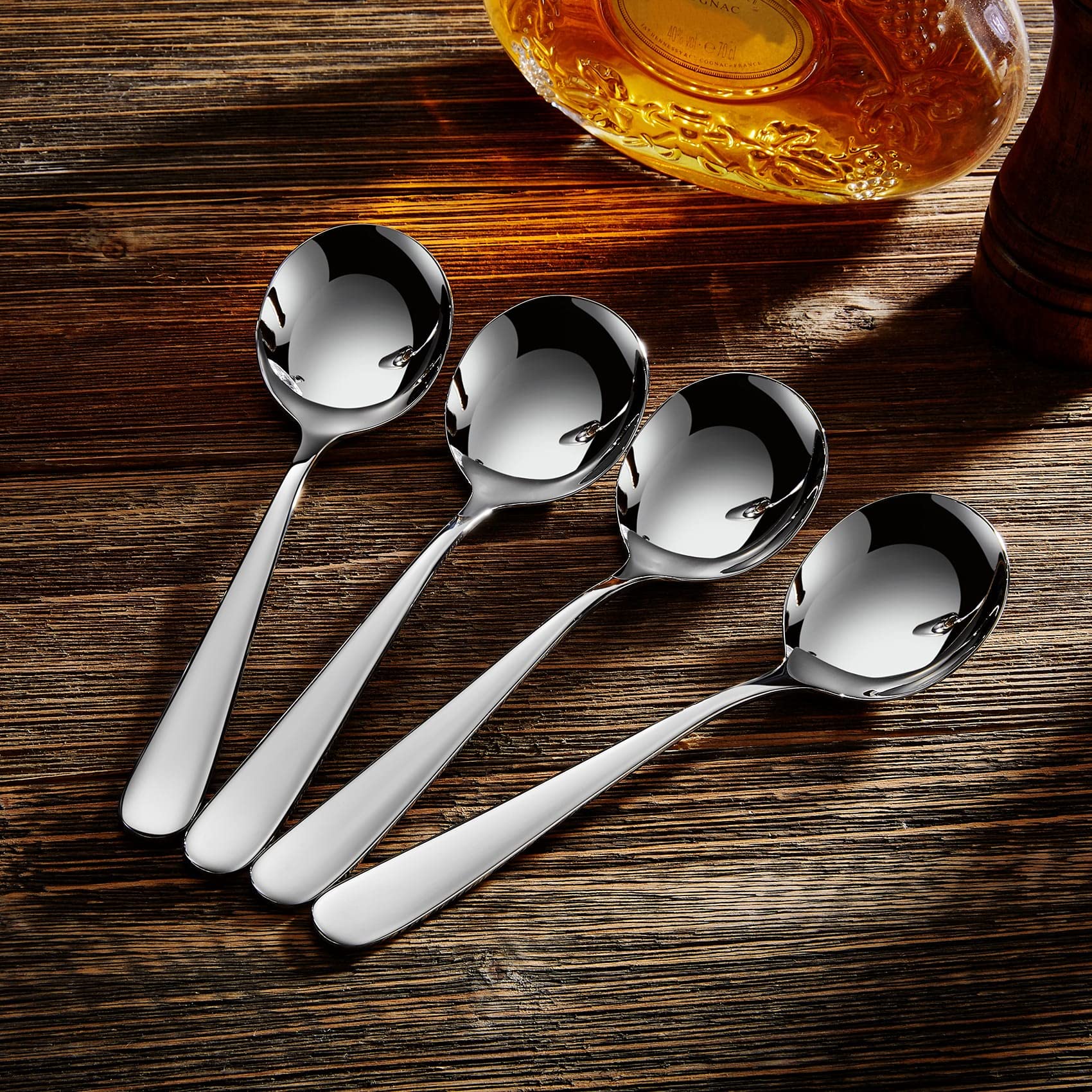 Set scene with KEAWELL Louise spoons for family dining