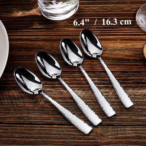 KEAWELL spoons with mirror finish, elegant dining presentation