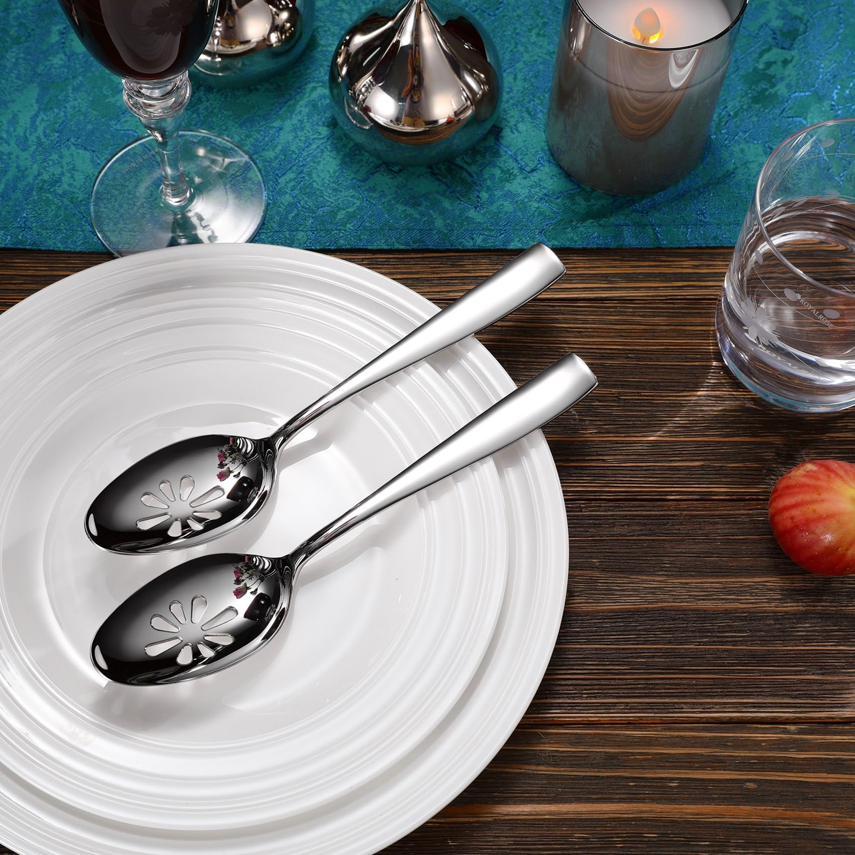 KEAWELL squared edge design utensils for modern, confident table presentation.