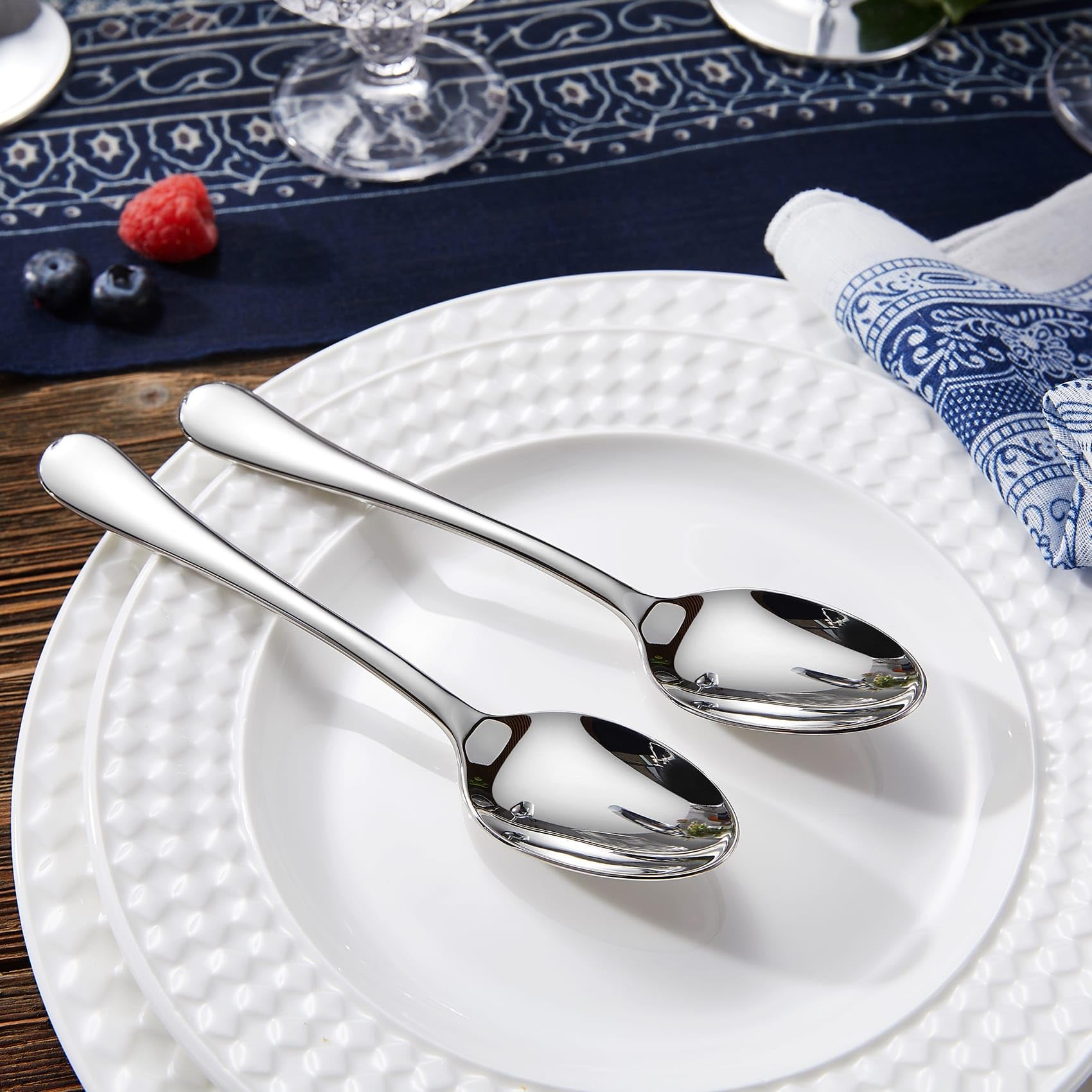 KEAWELL Verona 18/10 stainless close-up highlights mirror finish and rust resistance