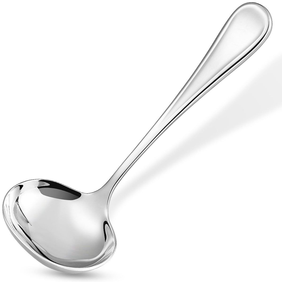KEAWELL Verona gravy ladle in 18/10 stainless steel, durable and easy to clean.