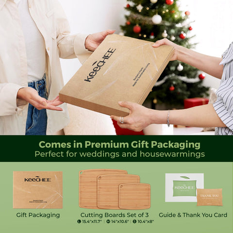 Keechee board in gift-ready packaging for gifting purposes.