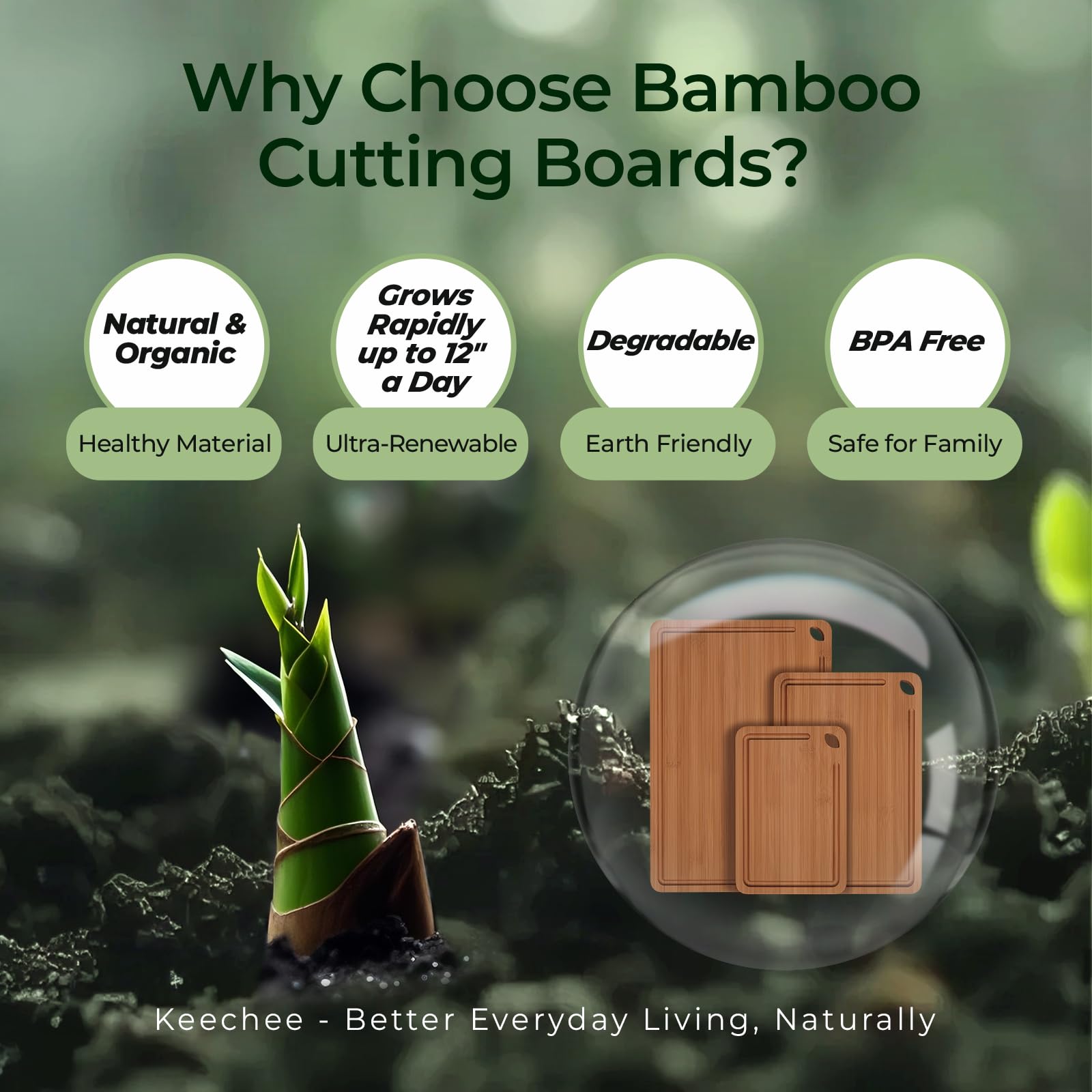 Keechee gift-ready cutting board set ideal for housewarmings and gifts.