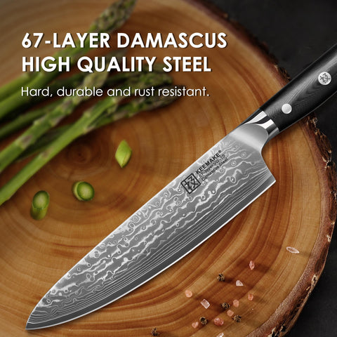 KEEMAKE 5-inch utility blade closeup, perfect for small tasks.